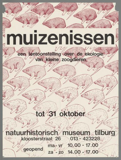 Mouse Tales, an Exhibition on the Ecology of Small Mammals
