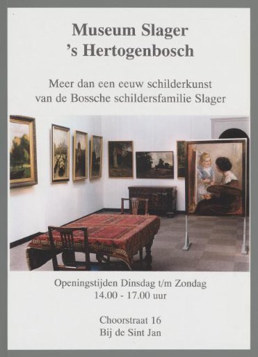 More Than a Century of Painting by the Slager Painter Family from 's-Hertogenbosch