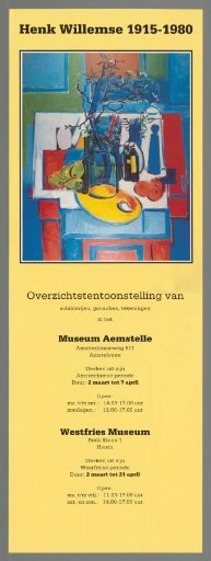 Henk Willemse 1915-1980. Overview Exhibition of Paintings, Gouaches, and Drawings