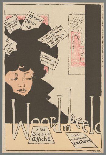 Word in Image, in the Belgian Poster, in the International Exlibris