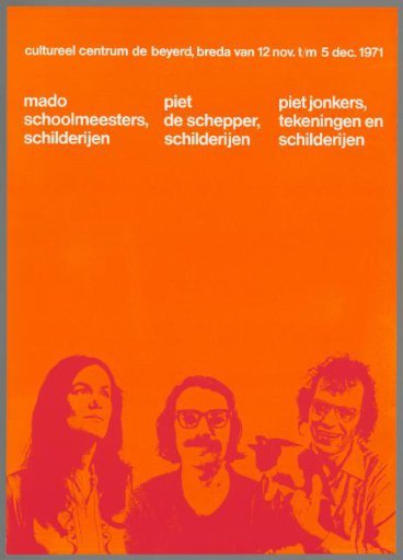 Mado Schoolmasters, Paintings. Piet de Schepper, Paintings. Piet Jonkers, Drawings and Paintings
