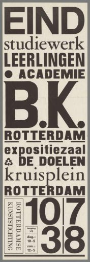 Final Student Works, B.K. Rotterdam