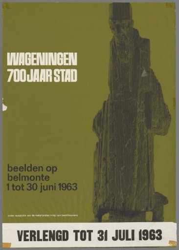 Wageningen 700 Years of City. Sculptures at Belmonte