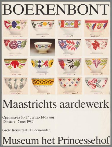 Boerenbont, Maastricht Pottery