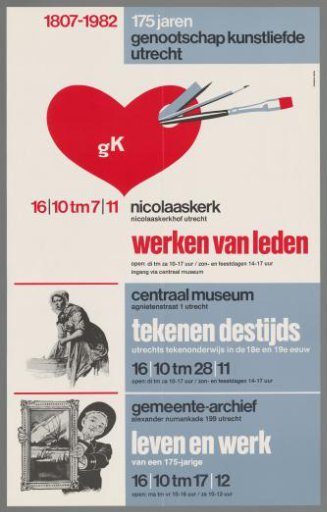 1807-1982. 175 Years of the Society Kunstliefde Utrecht