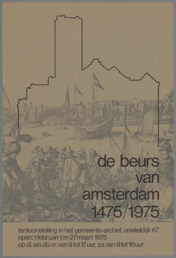 The Stock Exchange of Amsterdam 1475/1975