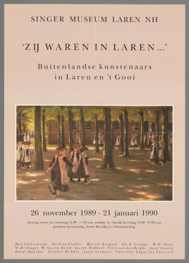 'They Were in Laren...', Foreign Artists in Laren and 't Gooi