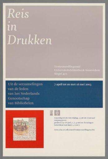 Journey in prints. From the collection of the Dutch Society of Bibliophiles