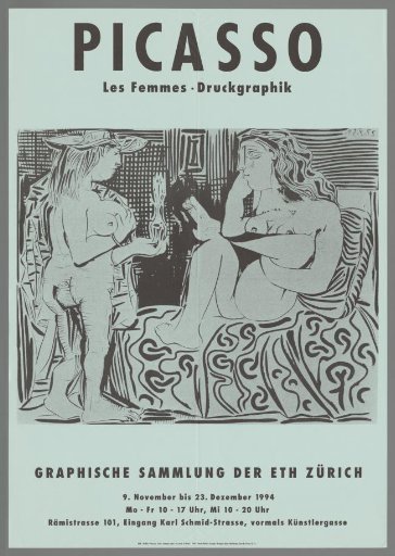 Picasso, Les Femmes, print graphics