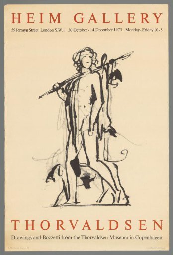 Thorvaldsen. Drawings and Bozzetti from the Thorvaldsen Museum in Copenhagen