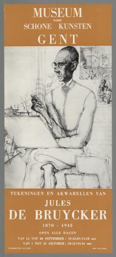Drawings and Watercolours by Jules De Bruycker, 1870-1945