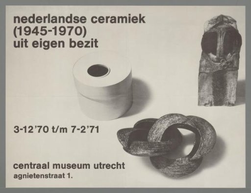 Dutch ceramics (1945-1970) from the private collection
