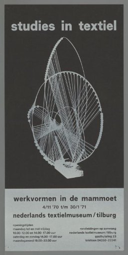 Studies in textiles, working forms in the Mammoet