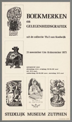 Bookmarks and Occasional Graphics from the Collection of Th.F. van Koolwijk