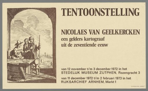 Nicolaes van Geelkercken, a 17th-Century Cartographer from Gelderland