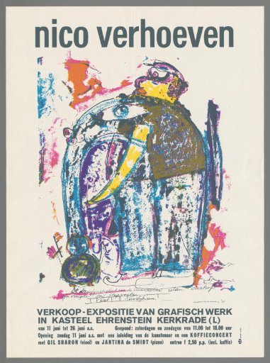 Nico Verhoeven: Sales Exhibition of Graphic Works
