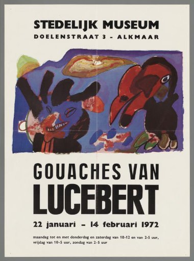 Gouaches by Lucebert