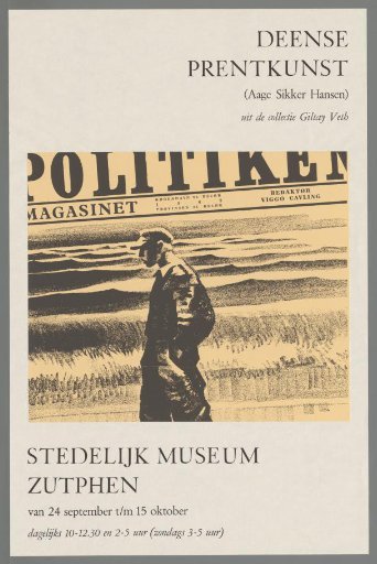 Danish Print Art (Aage Sikker Hansen) from the Giltay Veth Collection