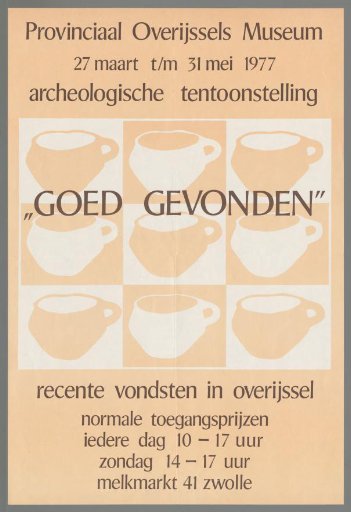 Archaeological Exhibition 'Good Findings': Recent Discoveries in Overijssel
