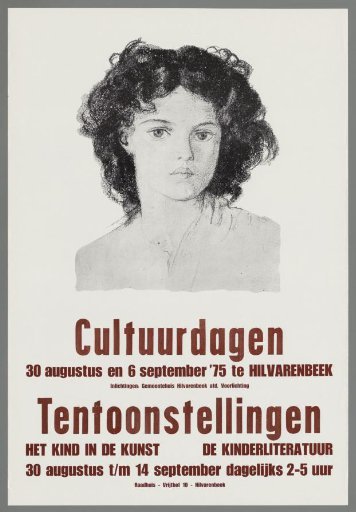 Cultural Days Hilvarenbeek: the child in art, children's literature