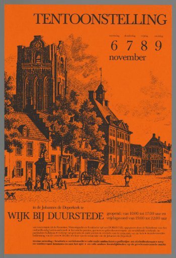Exhibition of objects from the Roman, Merovingian and Frankish periods of Dorestad (...) all for the benefit of the restoration of the St. John the Baptist Church