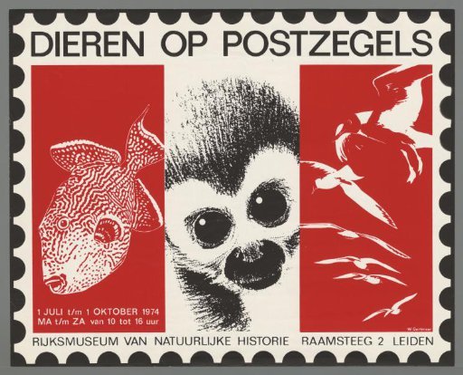 Animals on postage stamps