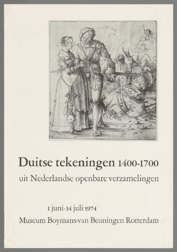 German drawings 1400-1700 from Dutch public collections