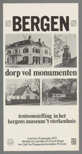Bergen, village full of monuments