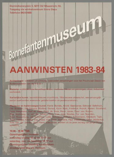Acquisitions 1983-84