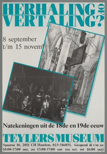 Repetition or Translation? Redrawings from the 18th and 19th Centuries