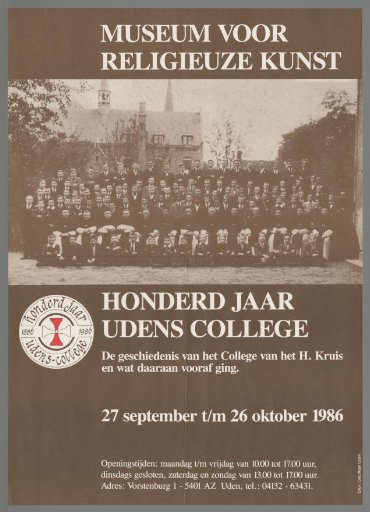 One Hundred Years of the Uden College. The History of the College of the Holy Cross and What Preceded It
