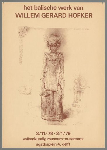 The Balinese Work of Willem Gerard Hofker
