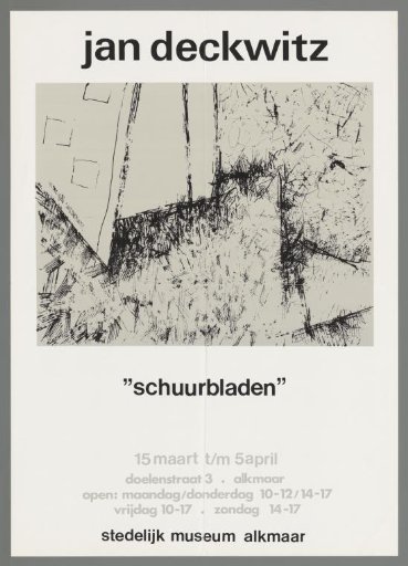 Jan Deckwitz, "Schuurbladen"
