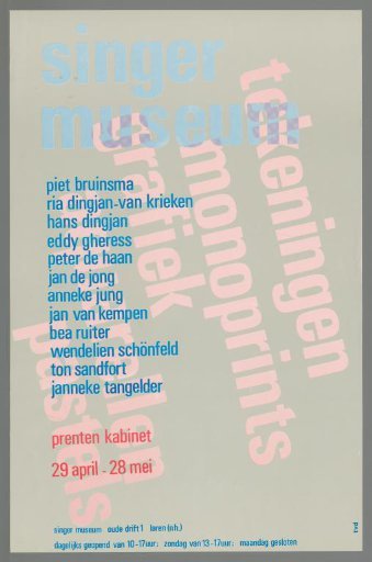 Drawings, Monoprints, Graphics, Watercolors, Pastels