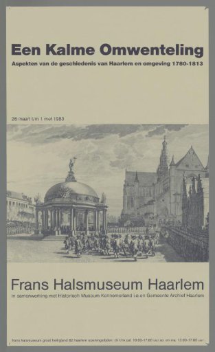 A Bald Revolution. Aspects of the History of Haarlem and Surroundings 1780-1813