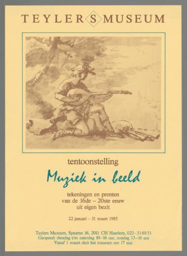 Music in Images: Drawings and Prints from the 16th to 20th Centuries from the Own Collection
