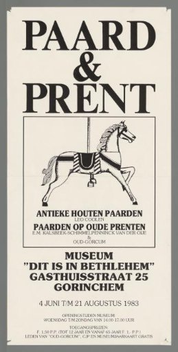Horse and Print. Antique Wooden Horses, Leo Coolen. Horses on Old Prints, E.M. Kalsbeek-Schimmelpenninck van der Oije & Oud-Gorcum