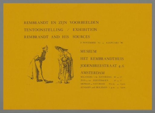 Rembrandt and his Sources