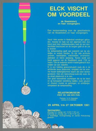 Every man fishes for profit. The State Lottery and its predecessors