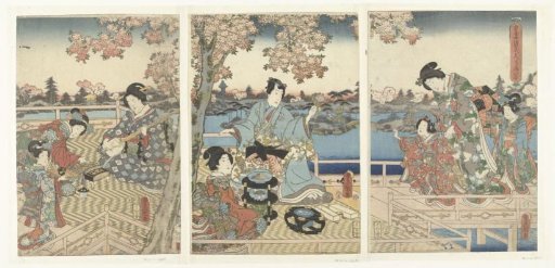 A spring banquet for the Eastern Genji