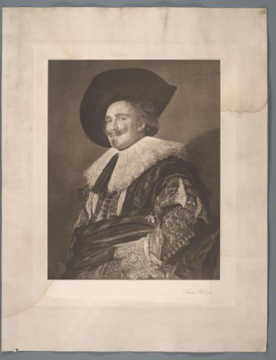 Photoreproduction of The Laughing Cavalier by Frans Hals