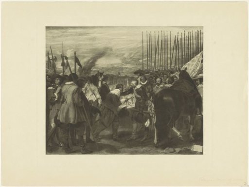 The Surrender of Breda, after Velázquez