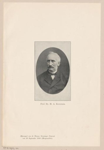 Portrait of Hendrik Albert Kooyker