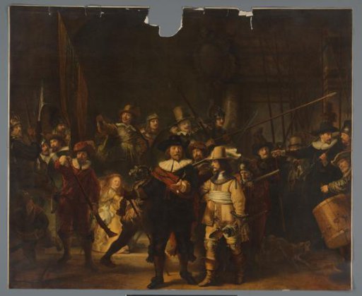 Reproduction of The Night Watch by Rembrandt van Rijn