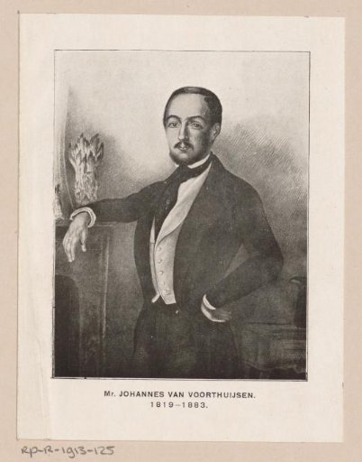 Portrait of Johannes van Voorthuijsen