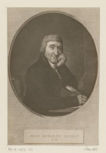 Photographic reproduction of a lithograph by Johan Rudolf Deiman