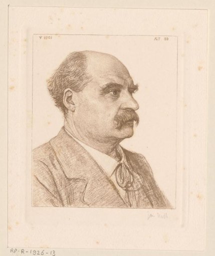 Portrait of Henri van der Hoeven