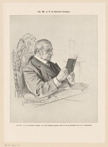 Portrait of Alexander de Savornin Lohman