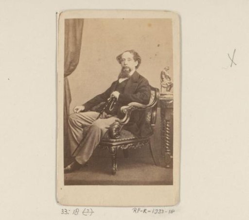 Portrait of Charles Dickens