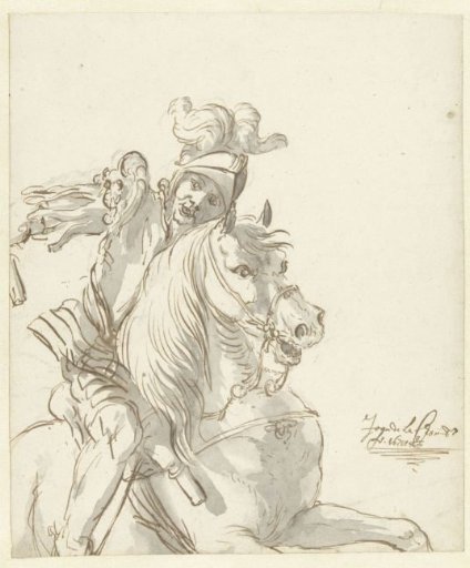 Roman soldier on horseback